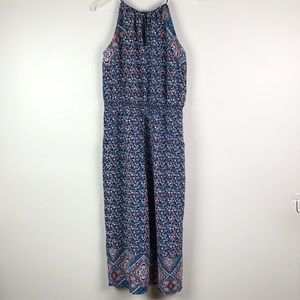 Cropped Romper with pockets. Size L